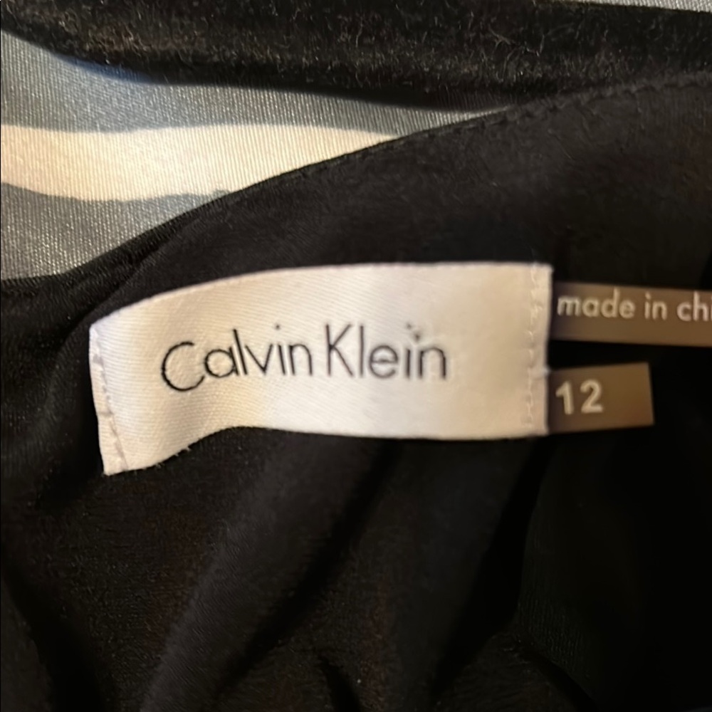 Calvin Klein Classic Black Dress size 12 - Picture 2 of 6